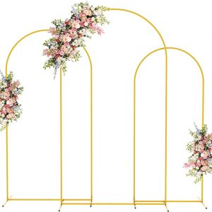 Metal Arch Backdrop Stand Set of 3 (7.2 / 6.6 / 6 FT)