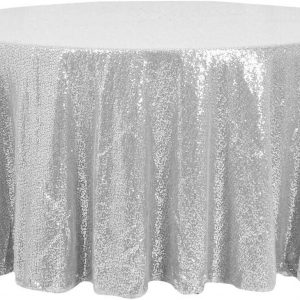 Sequin Round Tablecloths (120")
