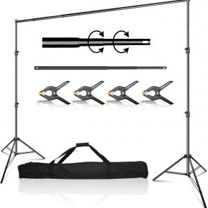 Adjustable Emart Photo & Video Backdrop Stand (10 FT)